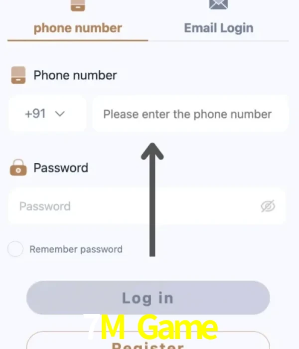 7M Game login